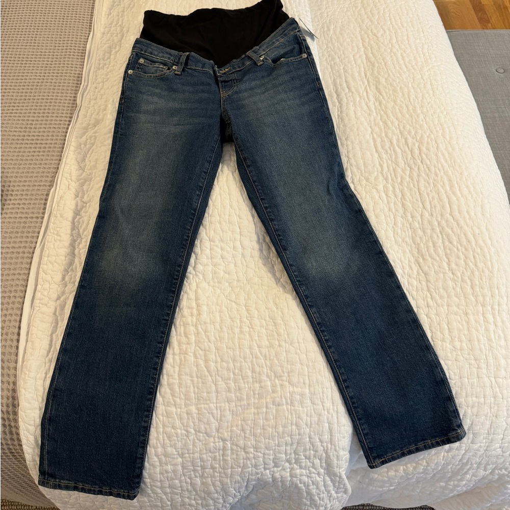 Gap Maternity Straight Leg Denim